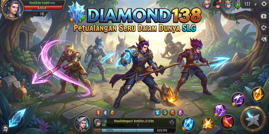 Tampilan seru gameplay SLG dalam DIAMOND138 yang memikat.
