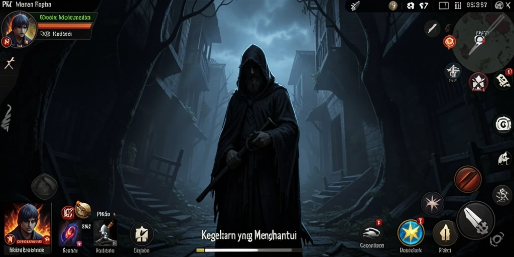 Gameplay menegangkan dalam suasana Horror yang mencekam.